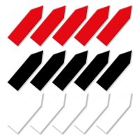iSecur 15x Magnetpfeile Schwarz, Rot und Weiß...